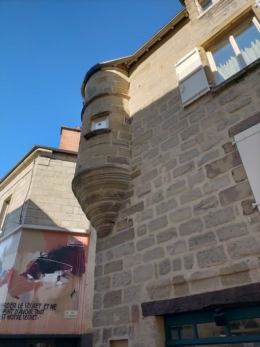 tourelle d’angle des façades sud et ouest