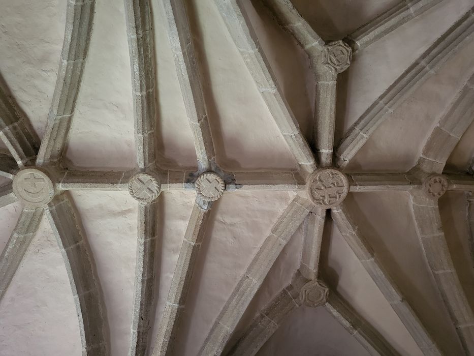 voûtes du choeur, vue partielle