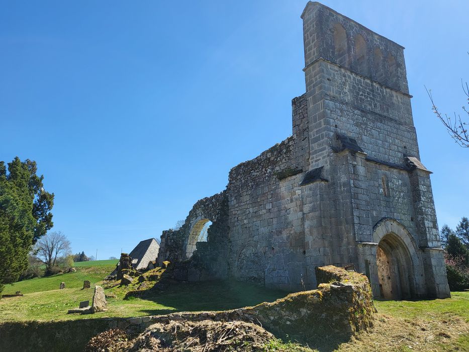 vue générale des vestiges, ensemble nord-ouest