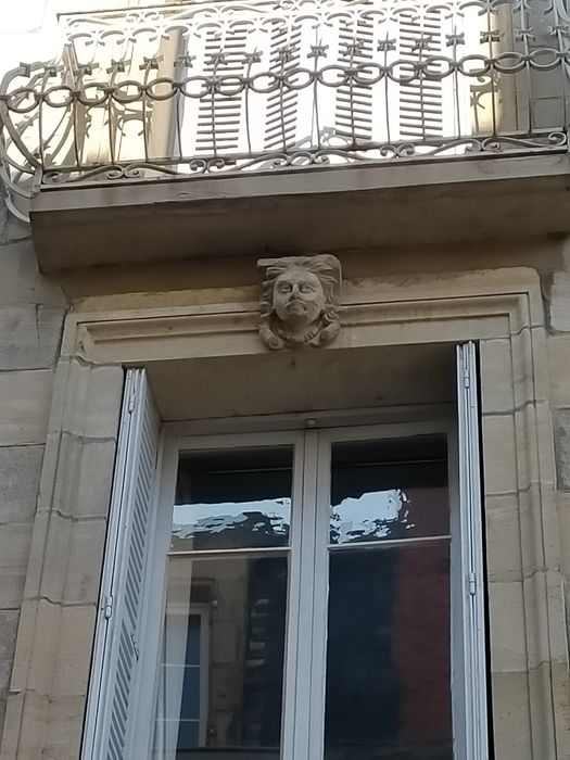 façade sud-est, détail d’une baie