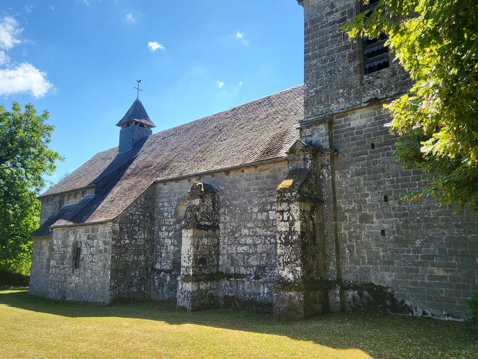 façade latérale nord