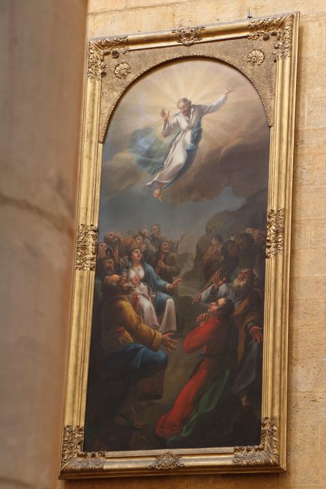 Tableau et son cadre : l'Ascension