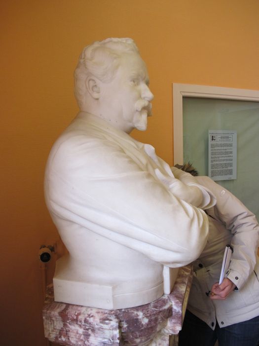buste : Alfred Debussy - © Ministère de la Culture (France), Conservation des antiquités et des objets d’art de la Côte-d'Or, tous droits réservés