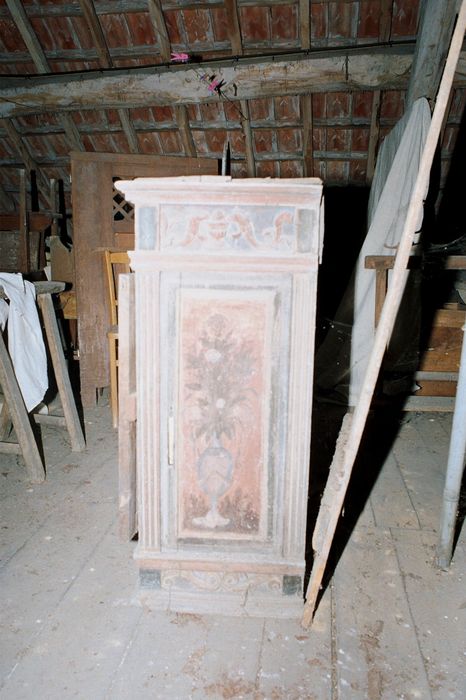 tabernacle ou armoire (?), petit-côté droit, vue générale