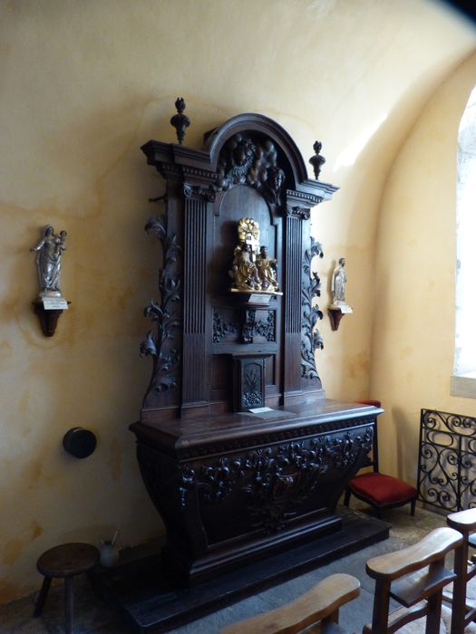 autel et retable - © Ministère de la Culture (France), Conservation des antiquités et des objets d’art de la Côte-d'Or  - Tous droits réservés