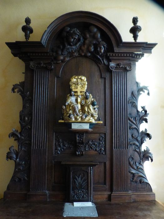 autel et retable - © Ministère de la Culture (France), Conservation des antiquités et des objets d’art de la Côte-d'Or  - Tous droits réservés