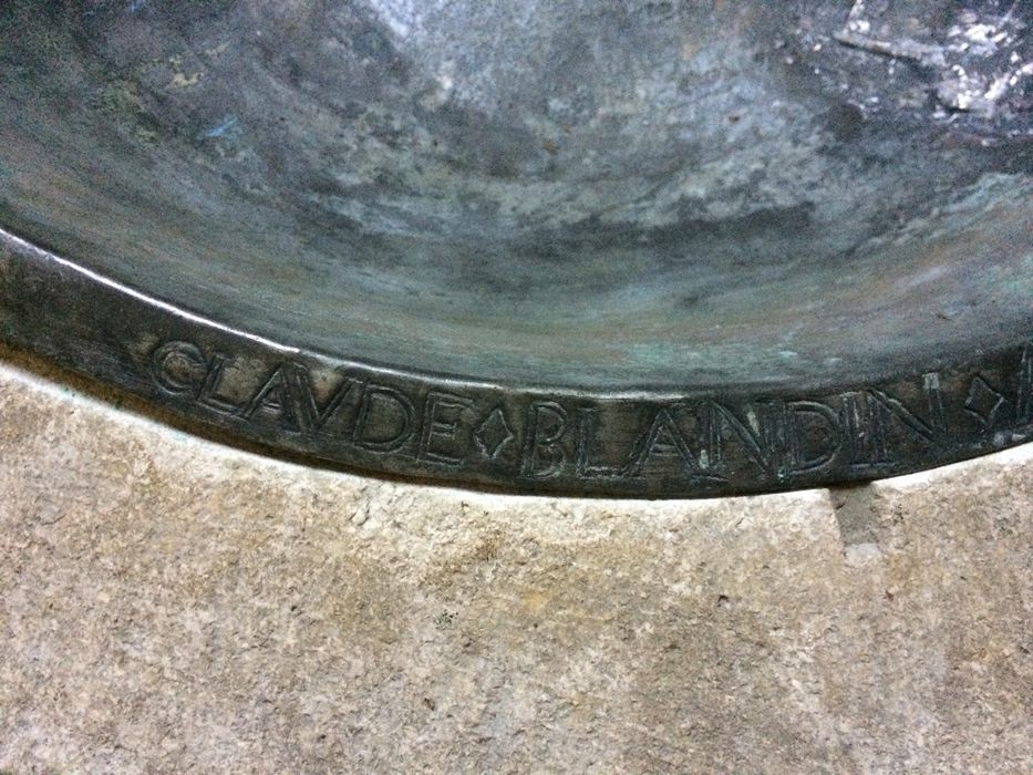 fonts baptismaux, détail de la cuve
