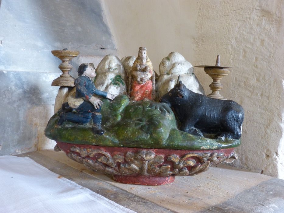 bâton de procession : Notre-Dame de l'Etang