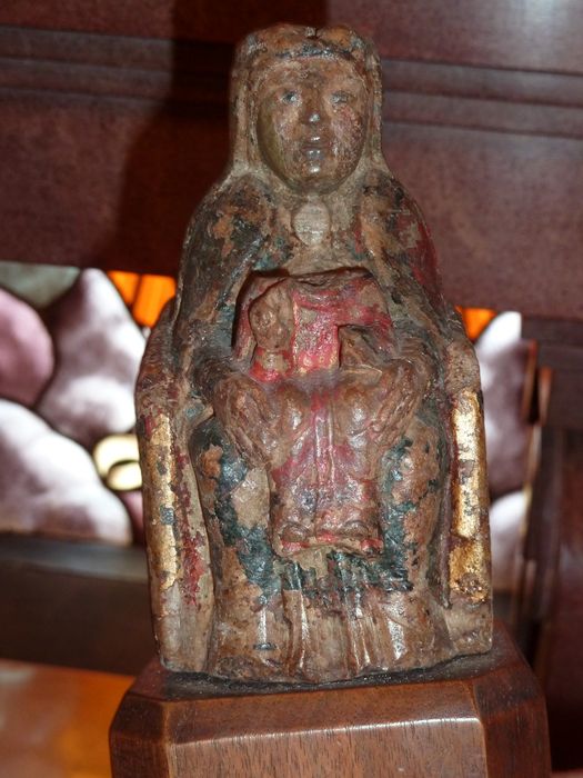 statue : Vierge à l'Enfant dite Notre-Dame d'Etang