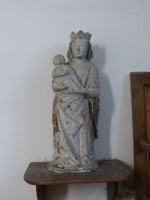 statue : Vierge à l'Enfant