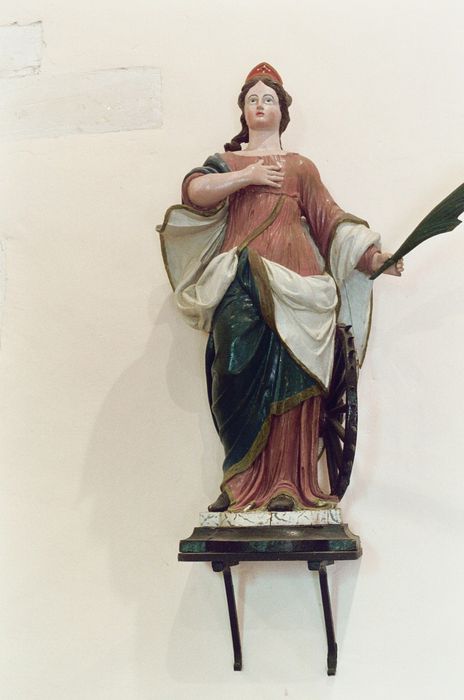 statue : Sainte Catherine