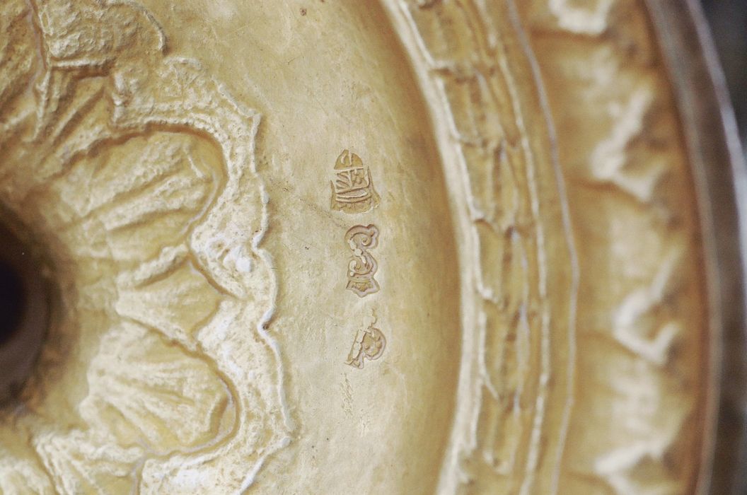 Calice, détail des poinçons