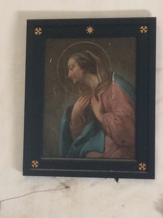 tableau et son cadre : Vierge de l’Annonciation - © Ministère de la Culture (France), Conservation des antiquités et des objets d’art de la Côte-d’Or – Tous droits réservés