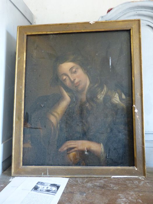 tableau et son cadre : Sainte Marie-Madeleine - © Ministère de la Culture (France), Conservation des antiquités et des objets d’art de la Côte-d’Or – Tous droits réservés