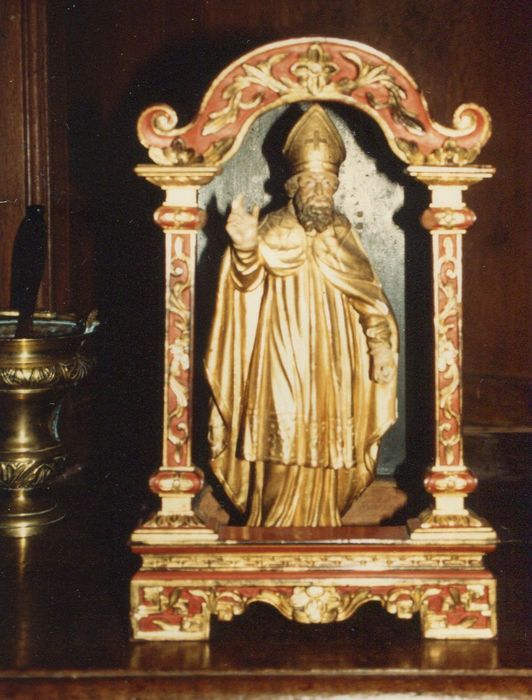 statue (statuette) et sa niche : Saint Martin