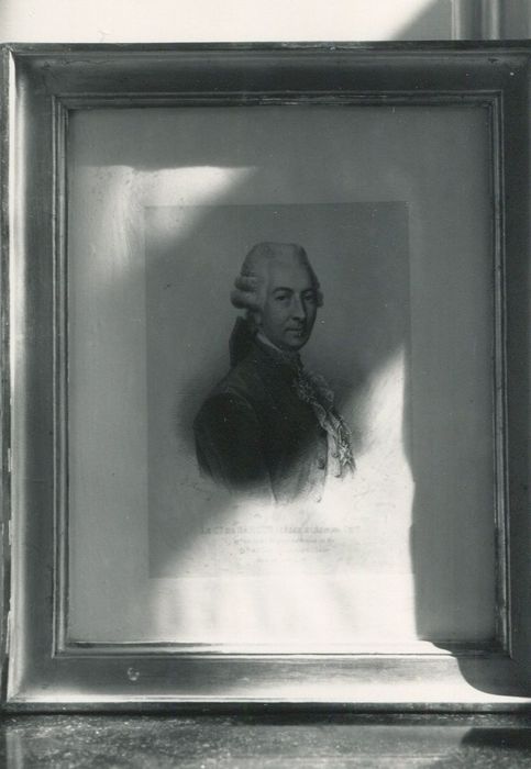 estampe : portrait de César-Eléonore de Sarcus - © Ministère de la Culture (France), Conservation des antiquités et des objets d’art de la Côte-d’Or – Tous droits réservés