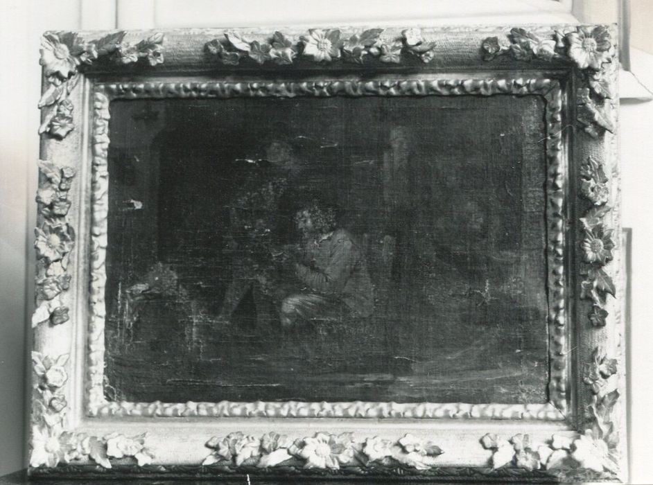 tableau : homme assis lisant une lettre - © Ministère de la Culture (France), Conservation des antiquités et des objets d’art de la Côte-d’Or – Tous droits réservés