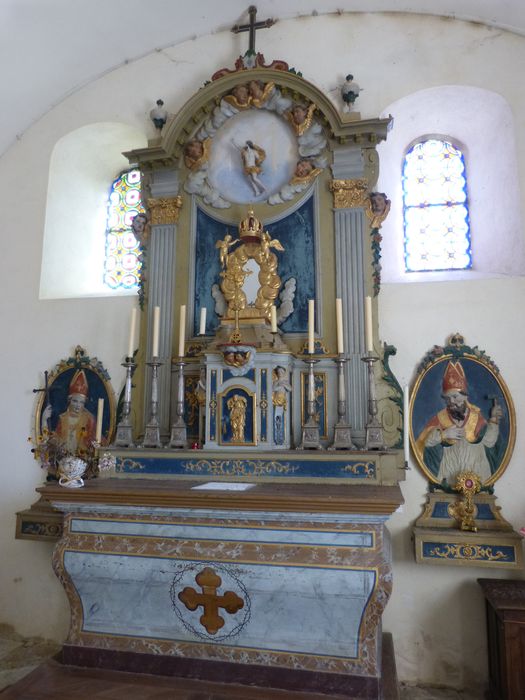 maître-autel, retable, tabernacle et exposition