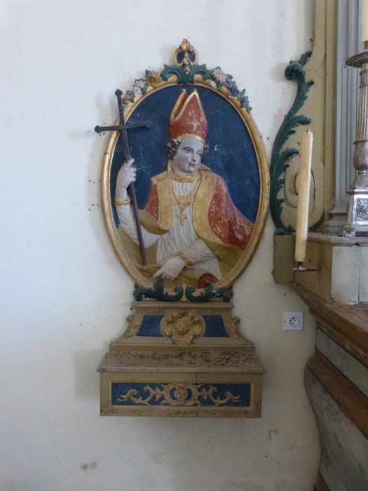 relief (médaillon) : Saint Claude