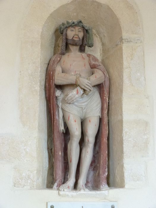 statue : Christ aux outrages