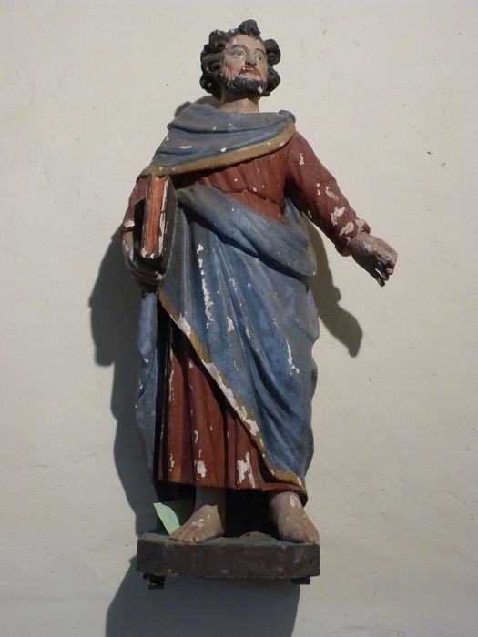 statue : Saint Pierre - © Ministère de la Culture (France), Conservation des antiquités et des objets d’art de la Côte-d’Or – Tous droits réservés