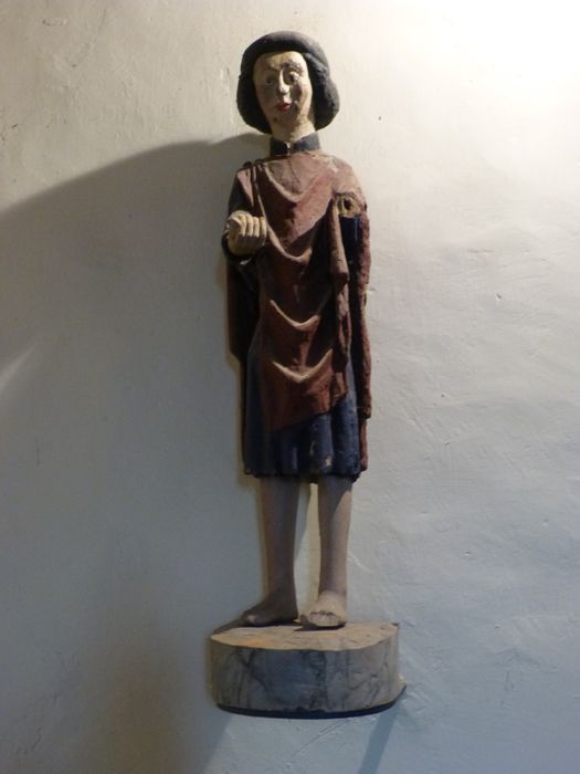 statue : Saint martyr - © Ministère de la Culture (France), Conservation des antiquités et des objets d’art de la Côte-d’Or – Tous droits réservés