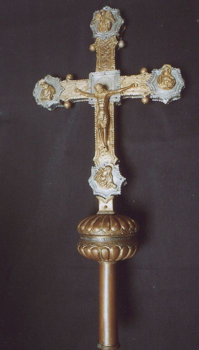 croix de procession - © Ministère de la Culture (France), Conservation des antiquités et des objets d’art de la Côte-d’Or – Tous droits réservés 