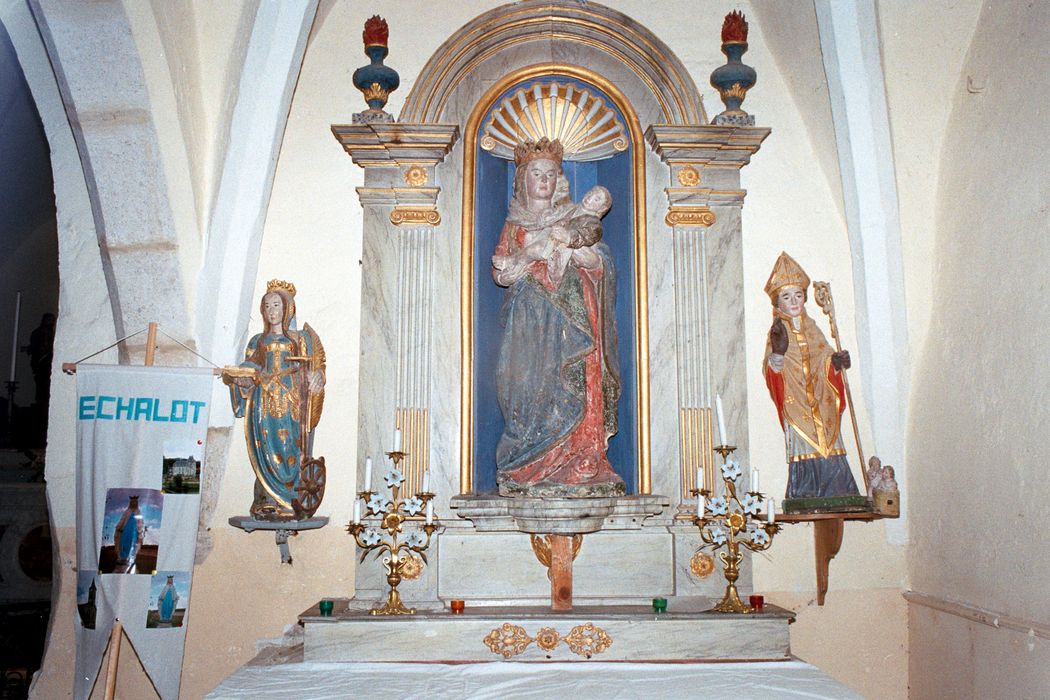 statue : Vierge à l'Enfant