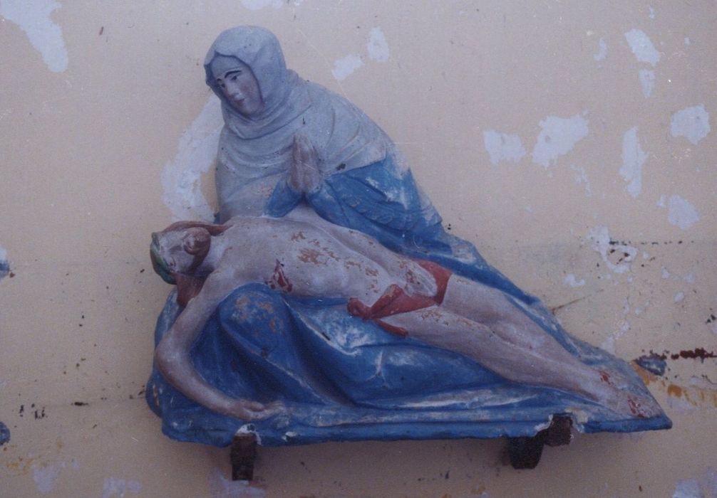 groupe sculpté : Vierge de Pitié