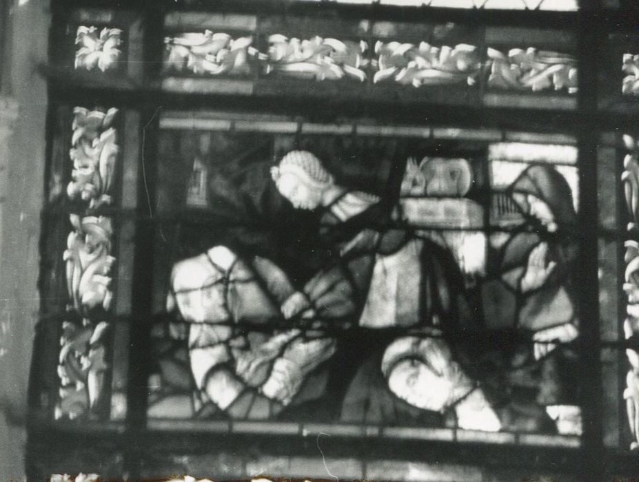 verrière de la baie 1 - © Ministère de la Culture (France), Conservation des antiquités et des objets d’art de la Côte-d’Or – Tous droits réservés