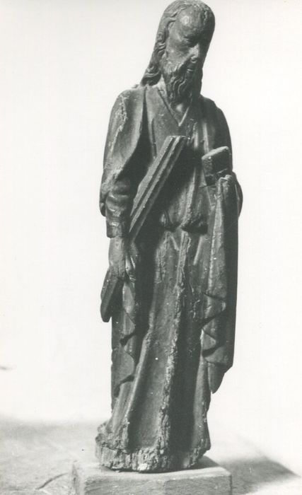 statue : Saint André - © Ministère de la Culture (France), Conservation des antiquités et des objets d’art de la Côte-d’Or – Tous droits réservés 