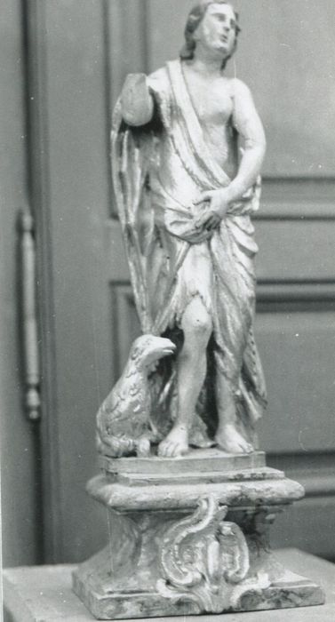 statue : Saint Jean-Baptiste - © Ministère de la Culture (France), Conservation des antiquités et des objets d’art de la Côte-d’Or – Tous droits réservés 