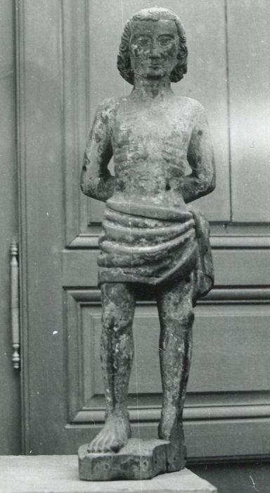 statue : Saint Sébastien - © Ministère de la Culture (France), Conservation des antiquités et des objets d’art de la Côte-d’Or – Tous droits réservés 