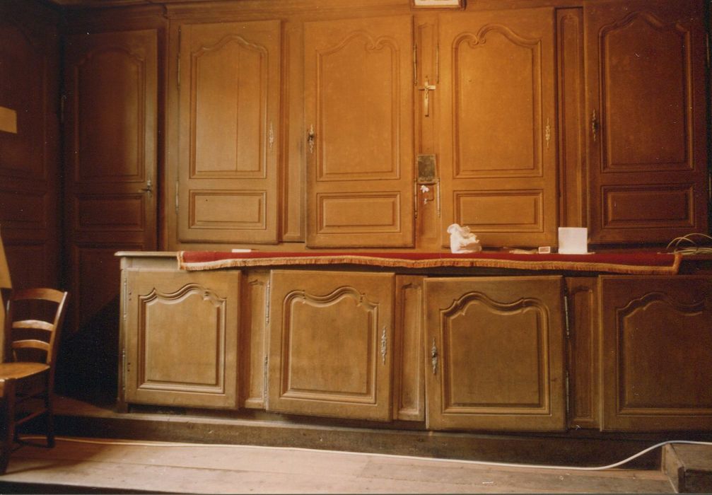 armoire de sacristie et chapier - © Ministère de la Culture (France), Conservation des antiquités et des objets d’art de la Côte-d’Or – Tous droits réservés
