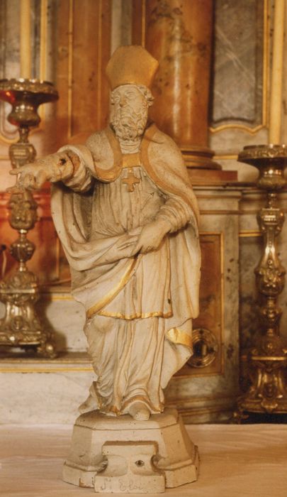 statue : Saint Eloi - © Ministère de la Culture (France), Conservation des antiquités et des objets d’art de la Côte-d’Or – Tous droits réservés