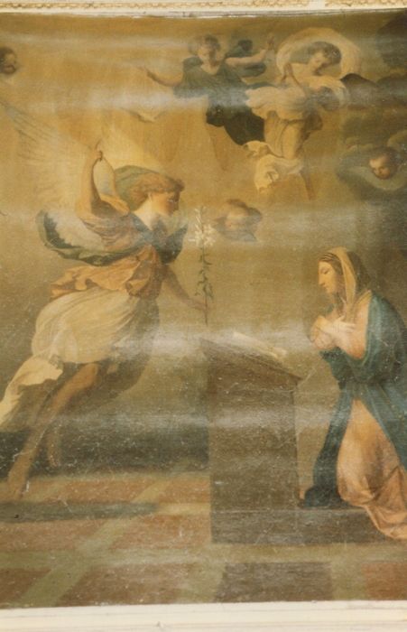 tableau : Annonciation (l') - © Ministère de la Culture (France), Conservation des antiquités et des objets d’art de la Côte-d’Or – Tous droits réservés