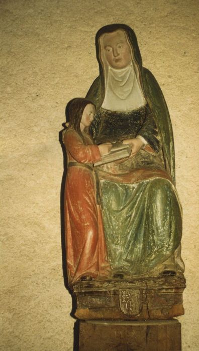 groupe sculpté : Sainte Anne et la Vierge