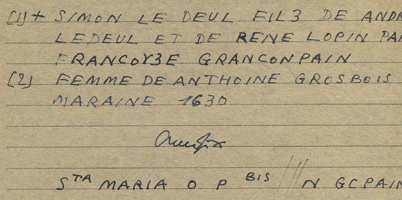 cloche, retranscription des inscriptions (encre sur papier)