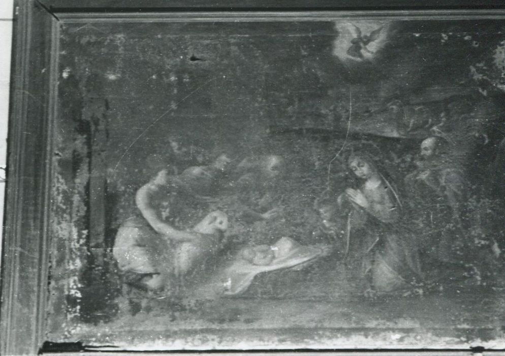 tableau : Adoration des Bergers - © Ministère de la Culture (France), Conservation des antiquités et des objets d’art de la Côte-d’Or – Tous droits réservés 