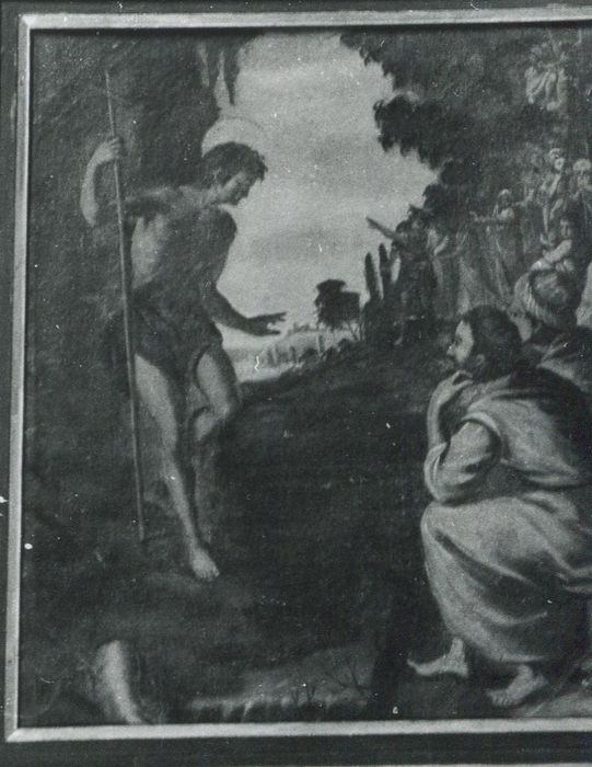 tableau : Prédication de saint Jean-Baptiste