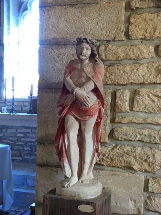 statue : Ecce homo - © Ministère de la Culture (France), Conservation des antiquités et des objets d’art de la Côte-d’Or – Tous droits réservés 