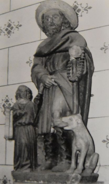 statue : saint Roch