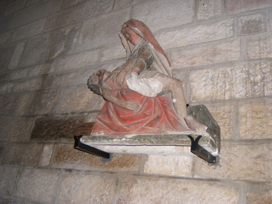 groupe sculpté : Vierge de Pitié