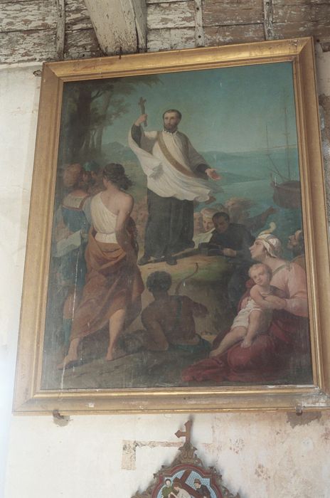 tableau, cadre : Saint François-Xavier évangélisateur