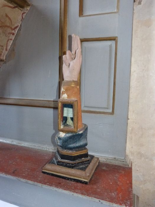 bras-reliquaire : Saint Baudry - © Ministère de la Culture (France), Conservation des antiquités et des objets d’art de la Côte-d’Or – Tous droits réservés