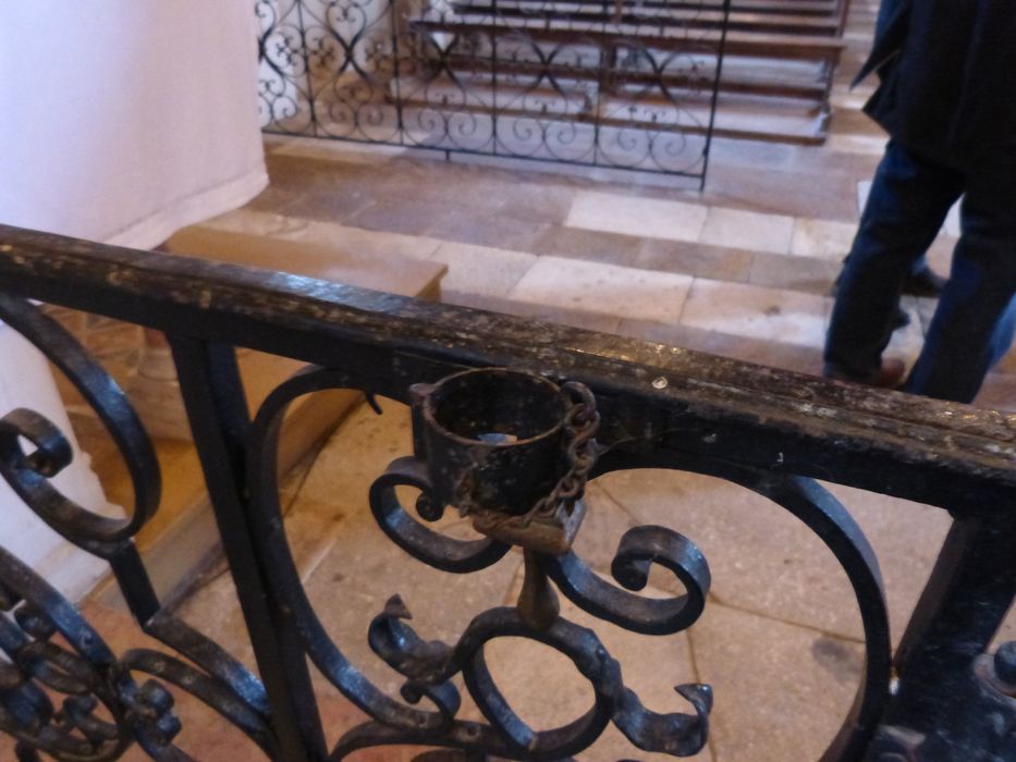 clôture de choeur, détail - © Ministère de la Culture (France), Conservation des antiquités et des objets d’art de la Côte-d’Or – Tous droits réservés 