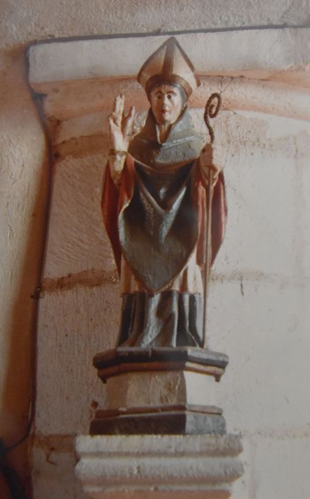 statue : Saint Martin - © Ministère de la Culture (France), Conservation des antiquités et des objets d’art de la Côte-d’Or – Tous droits réservés