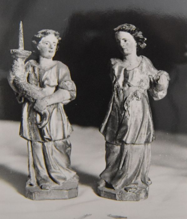 statues (statuettes) : Anges céroféraires - © Ministère de la Culture (France), Conservation des antiquités et des objets d’art de la Côte-d’Or – Tous droits réservés