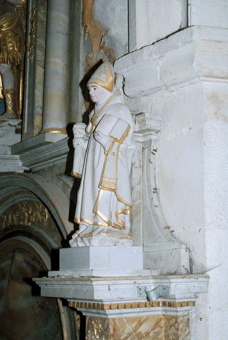 statue : Abbé mitré