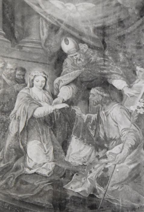 tableau : Mariage de la Vierge - © Ministère de la Culture (France), Conservation des antiquités et des objets d’art de la Côte-d’Or – Tous droits réservés 